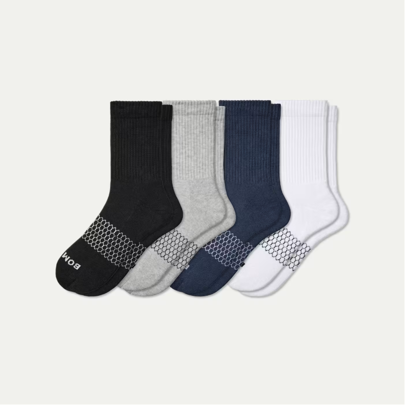 Women's Solids Half Calf Sock 4-Pack
