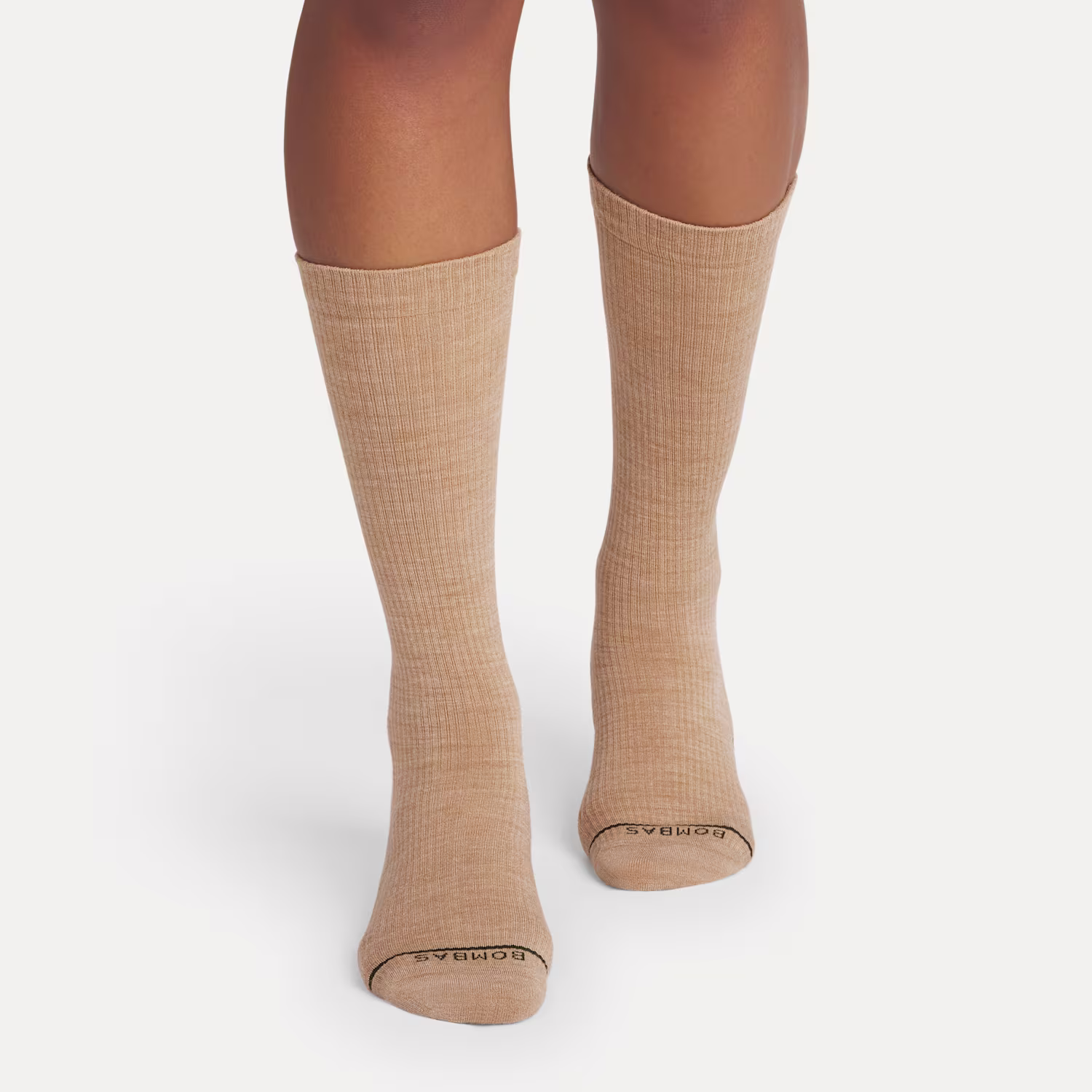 Women's Merino Wool Blend Modern Rib Calf Sock 8-Pack