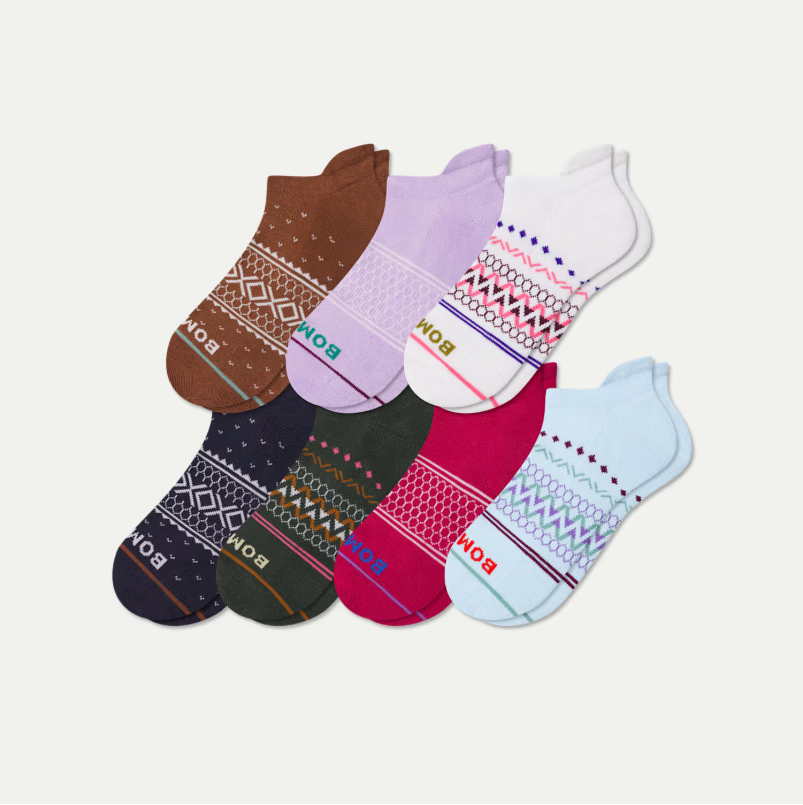 Women’s Week of Bombas Winter Ankle Sock 7-Pack