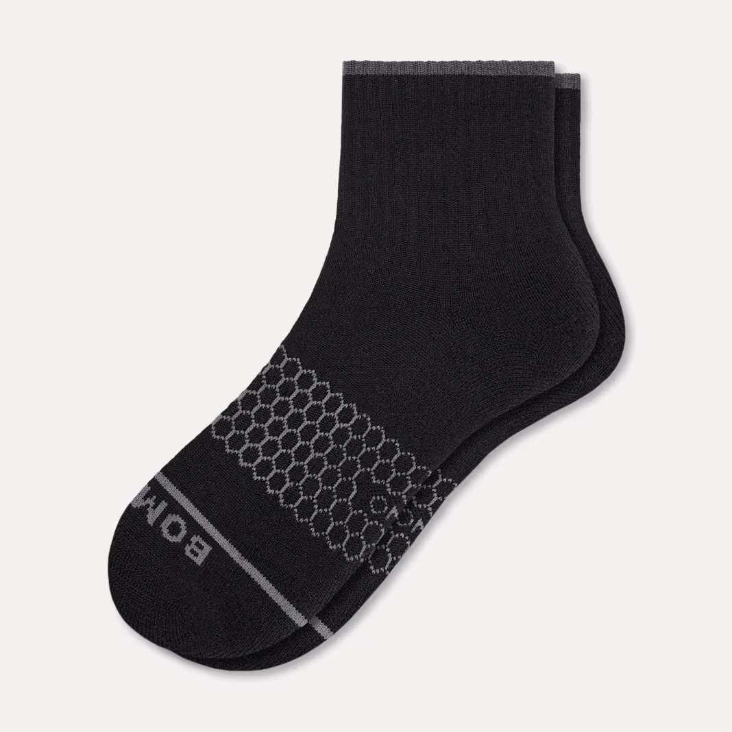 Women's Merino Wool Blend Quarter Socks