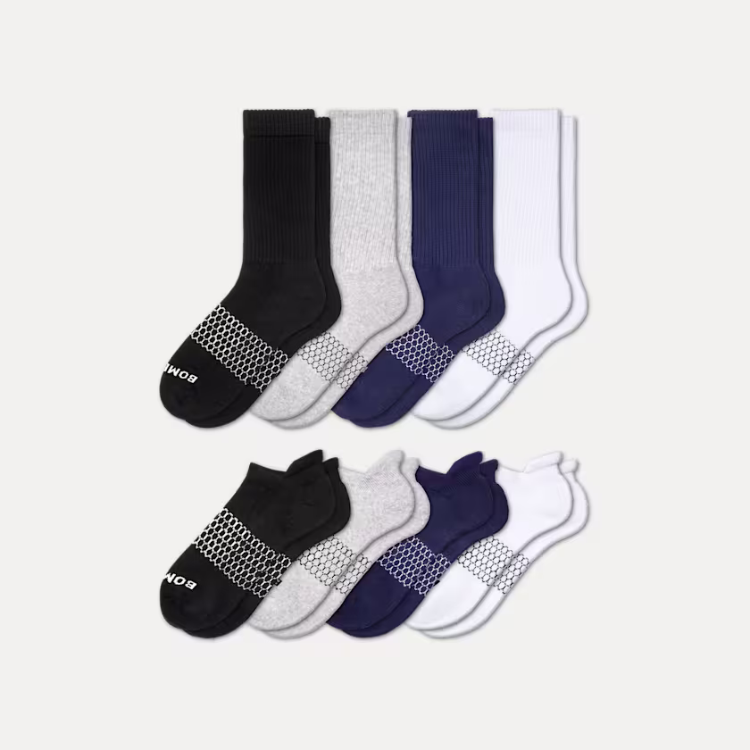 Men's Calf & Ankle Sock 8-Pack