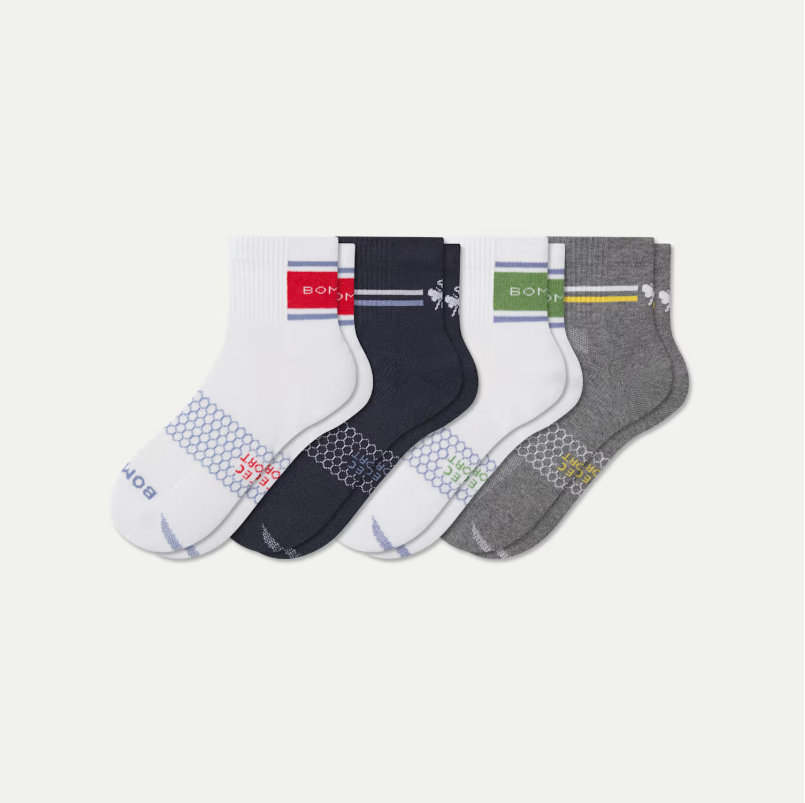 Women's All Sport Quarter Sock 4-Pack