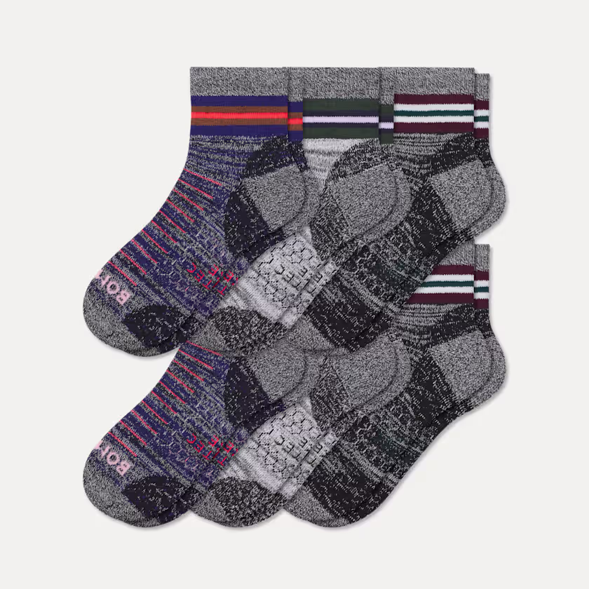 Men's Hiking Quarter Sock 6-Pack