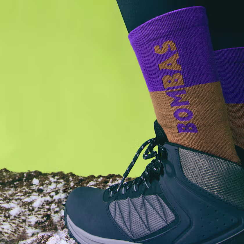 Men's Merino Wool Blend Hiking Calf Sock 6-Pack